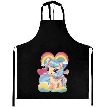 Discover Forever Love Pony Aprons