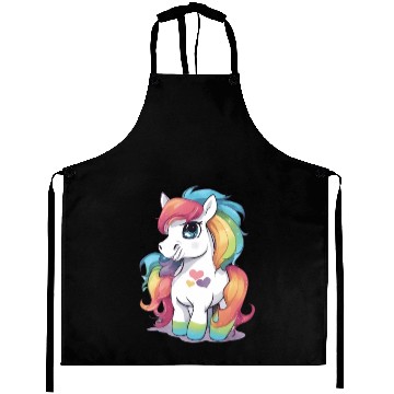 Discover Rainbow Baby Pony Aprons