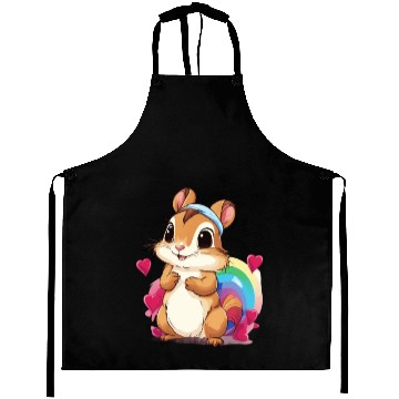 Discover Love Squirrel Aprons