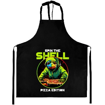 Discover Spin the Shell: Pizza Edition Aprons