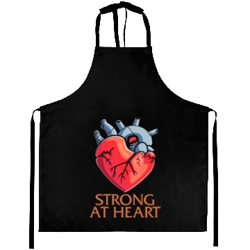 Discover CHD Awareness Aprons, Strong At Heart Pumping Iron