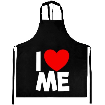 Discover I Love Me Red Heart Self Love Affirmation Aprons