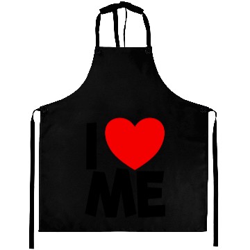 Discover I Love Me Red Heart Self Love Affirmation Aprons