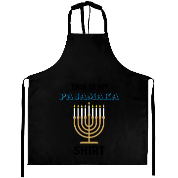 Discover This Is My Hanukkah Pajamakah Aprons