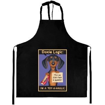 Discover Dachshund Logic Aprons
