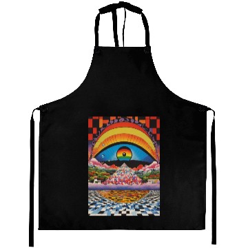 Discover Aprons: "Psychedelic Odyssey: Wearable Art for th