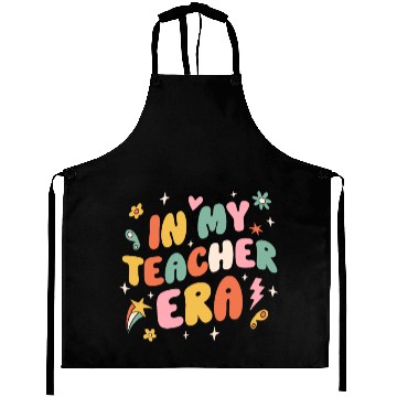 Discover In My Teacher Era Groovy Aprons