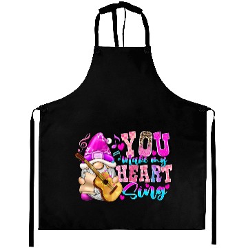 Discover You Make My Heart Sing Aprons