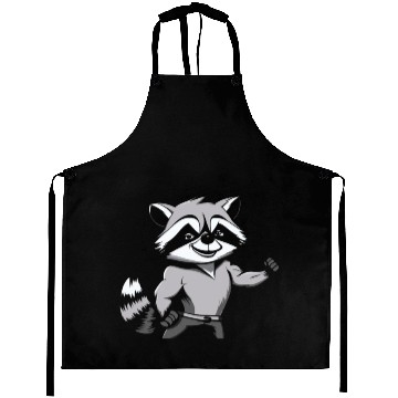 Discover Workout Gym Racoon Aprons