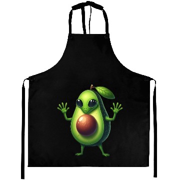 Discover Avocado alien Aprons
