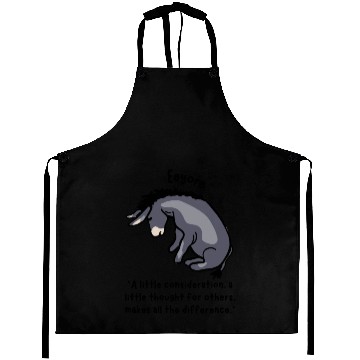 Discover Eeyore Quote About Kindness Aprons