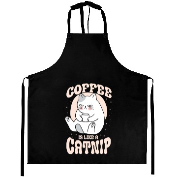Discover Coffee is like a catnip Aprons