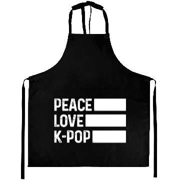 Discover K-Pop Fan Gift Korean Pop Music Aprons