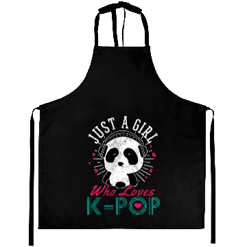 Discover K-Pop Fan Gift Korean Pop Music Aprons