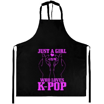 Discover K-Pop Fan Gift Korean Pop Music Aprons
