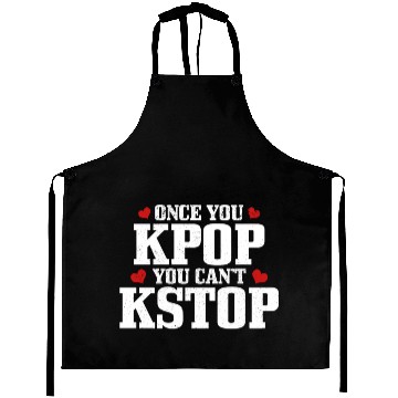 Discover K-Pop Fan Gift Korean Pop Music Aprons