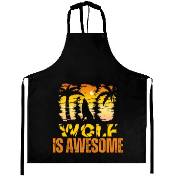 Discover Wolf Is Awesome Wolves Are Awesome Aprons