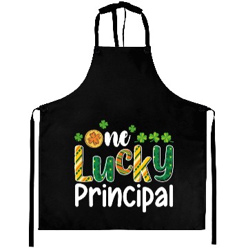 Discover One Lucky Principal School St Patrick's Day Aprons