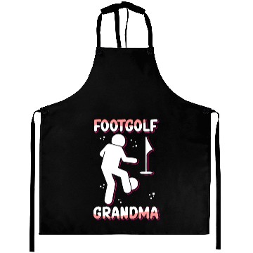 Discover Footgolf Grandma Footgolfer Player Aprons
