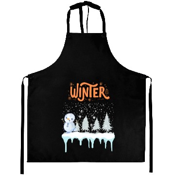 Discover Winter Season Aprons