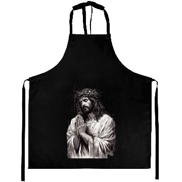 Discover Jesus Is King Aprons