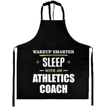 Discover Wakeup Smarter Sleep WIth Athletics Coach Gift Aprons