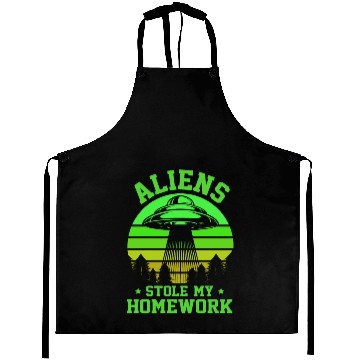 Discover Alien, Aliens, UFO, UAP, Space Unknown Flight Aprons