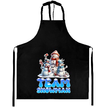 Discover Snow Fever Team Snowman Snowmen Snow Aprons