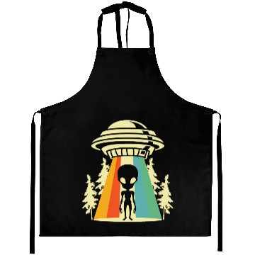Discover Alien Extraterrestrial Aprons
