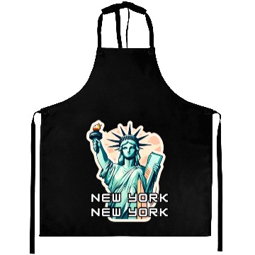Discover New York - Statue of Liberty Aprons
