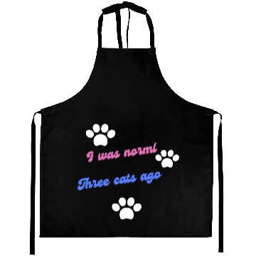 Discover Embrace Feline Evolution: 'Normal Three Cats Ago Aprons