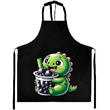 Discover Boba Tea Dragon Kawaii Aprons