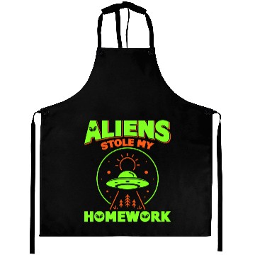 Discover Alien, Aliens, UFO, UAP, Space Unknown Flight Aprons