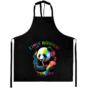 Discover I Love Bamboo Aprons