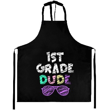 Discover Kindergarten Teacher Funny Student 1st Graduation Aprons