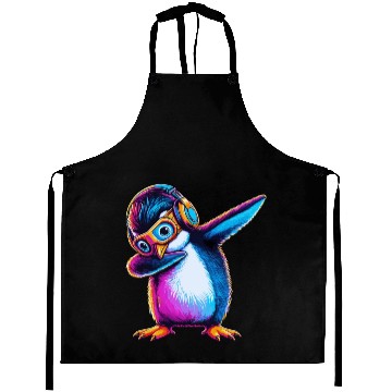 Discover Dabbing Penguin - Hilarious Aprons for Dab Enthusiast