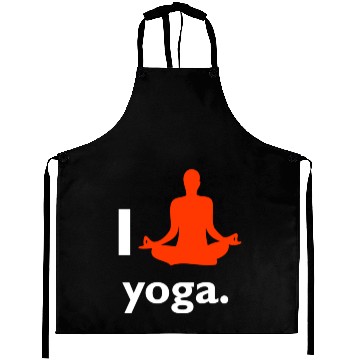 Discover I love yoga Aprons