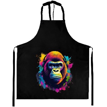 Discover Gorilla headphone Aprons