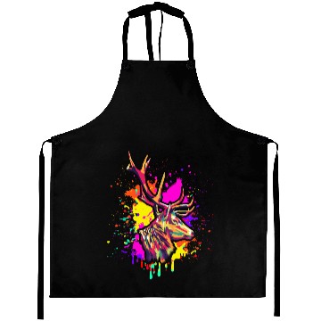 Discover Colorful Deer Aprons