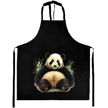 Discover Panda Chilling Aprons