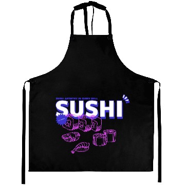 Discover sushi chef, sushi lover Aprons