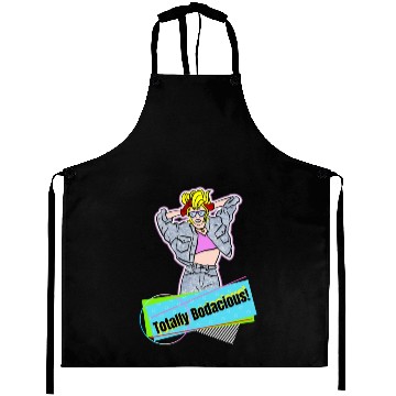 Discover Totally Bodacious 80s! Bold Graphic Aprons