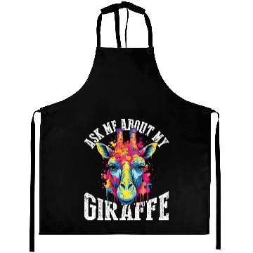 Discover Ask Me About My Giraffe Aprons