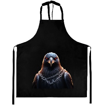 Discover Eagle Caged Thunder: A Heavy Metal Eddie Aprons