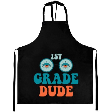 Discover Kindergarten Teacher Funny Student 1st Graduation Aprons