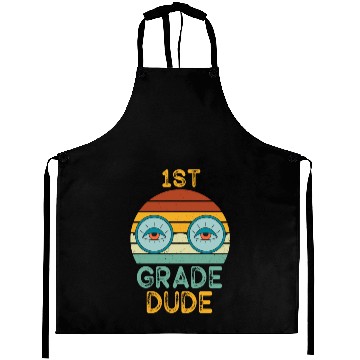 Discover Kindergarten Teacher Funny Student 1st Graduation Aprons