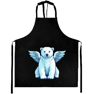 Discover Bear Polar Bear Angel Wings Aprons