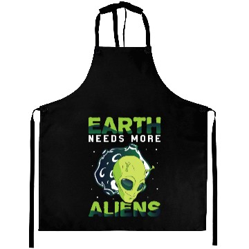 Discover Alien, Aliens, UFO, UAP, Space Unknown Flight Aprons