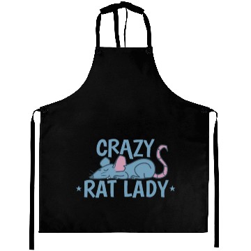 Discover Crazy Rat Lady Rodent Pet Aprons