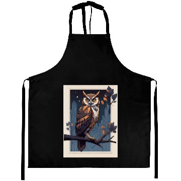 Discover Night Owl Geometry Aprons